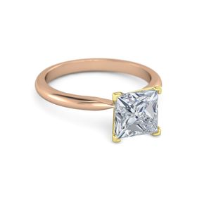 Princess-Cut Ara Ring (7mm gem)