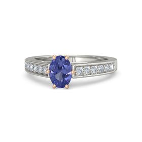Oval-Cut Flora Ring (7mm gem)