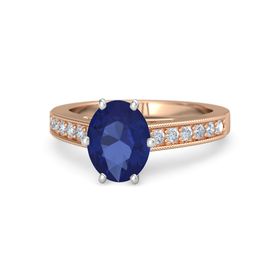 Oval-Cut Flora Ring (9mm gem)
