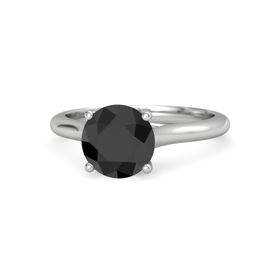 Ivy Round-Cut Ring (8mm gem)