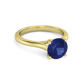 Ivy Round-Cut Ring (8mm gem)
