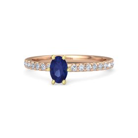 Oval-Cut Lara Ring (6mm gem)