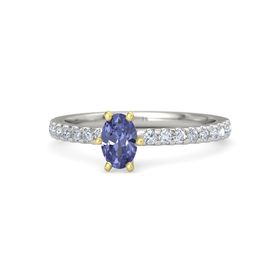 Oval-Cut Lara Ring (6mm gem)