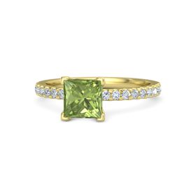 Princess-Cut Lara Ring (6mm gem)