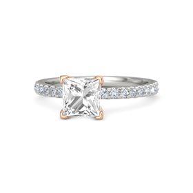 Princess-Cut Lara Ring (6mm gem)