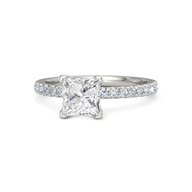 Princess-Cut Lara Ring (6mm gem)