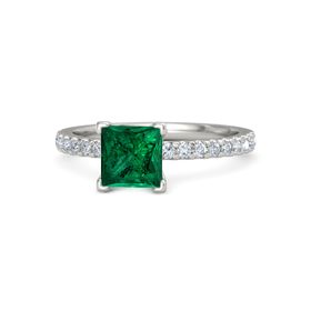 Princess-Cut Lara Ring (6mm gem)