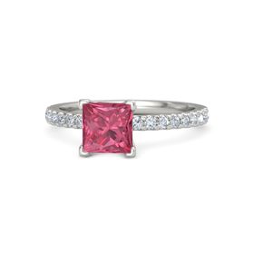 Princess-Cut Lara Ring (6mm gem)