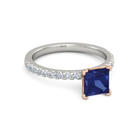 Princess-Cut Lara Ring (6mm gem)