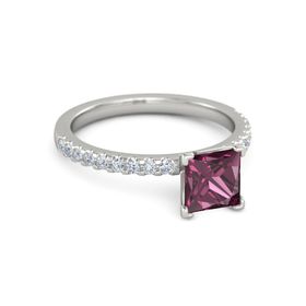 Princess-Cut Lara Ring (6mm gem)