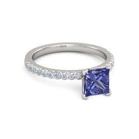 Princess-Cut Lara Ring (6mm gem)