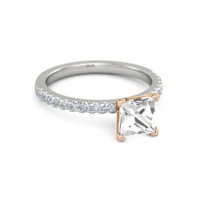 Princess-Cut Lara Ring (6mm gem)