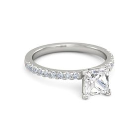 Princess-Cut Lara Ring (6mm gem)