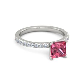 Princess-Cut Lara Ring (6mm gem)