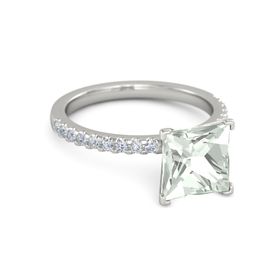 Princess-Cut Lara Ring (8mm gem)