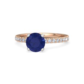 Round-Cut Lara Ring (7mm gem)