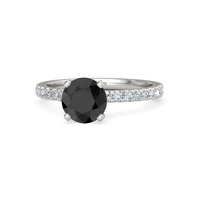 Round-Cut Lara Ring (7mm gem)