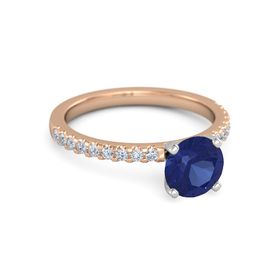 Round-Cut Lara Ring (7mm gem)
