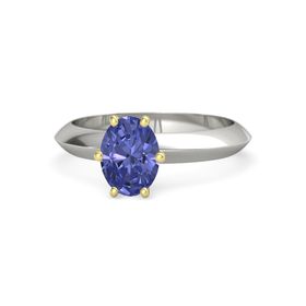 Oval-Cut Lisa Ring (8mm gem)