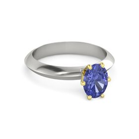 Oval-Cut Lisa Ring (8mm gem)