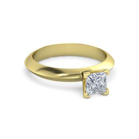 Princess-Cut Lisa Ring (5mm gem)