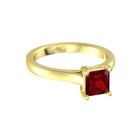 Princess-Cut Mariella Ring