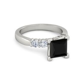 Black Onyx Engagement Rings Gemvara