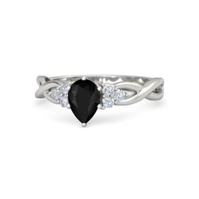 Black Onyx Engagement Rings Gemvara