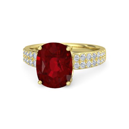 Moments Cushion Blossom Ring