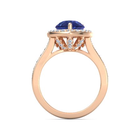 Moments Pear Shaped Halo Ring