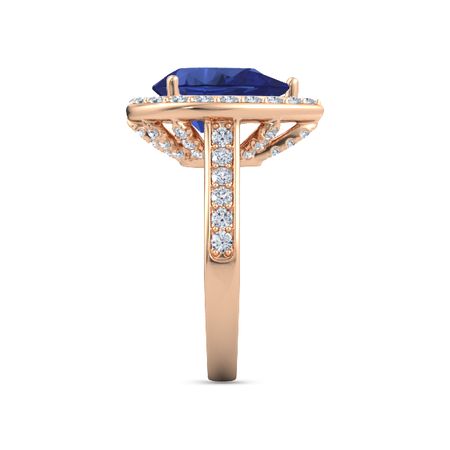 Moments Pear Shaped Halo Ring