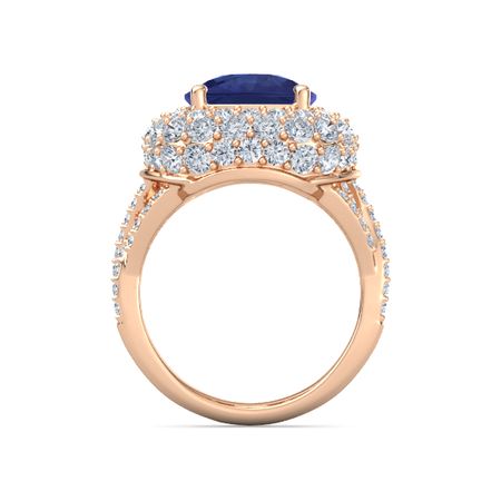 Moments Cushion Celebration Ring