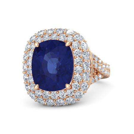 Moments Cushion Celebration Ring