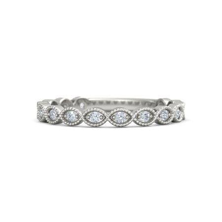 diamond infinity band