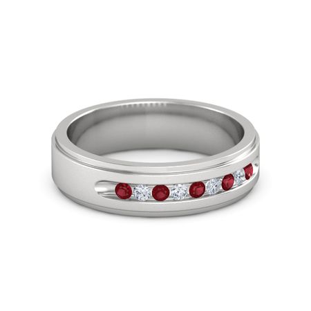 Details about 2Solid 925 Sterling Silver Natural Ruby & White Topaz Gem Stones Men's Band Ring Details about 2Solid 925 Sterling Silver Natural Ruby & White Topaz Gem Stones Men's Band Ring