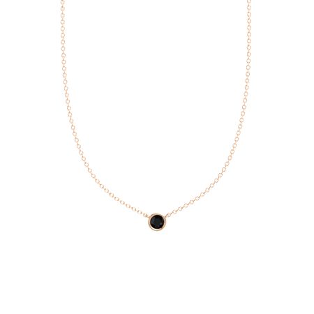black onyx necklace gold