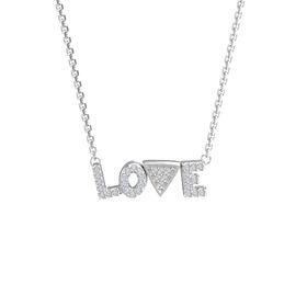 Brilliant "Love" Necklace
