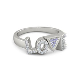 Brilliant "Love" Ring