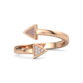 Dual Cupid's Arrow Ring