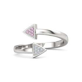 Dual Cupid's Arrow Ring