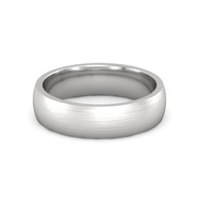 Brushed Finish Comfort Fit Band (6mm Band)