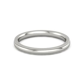 Milgrain Comfort Fit Band (2.5mm Band)