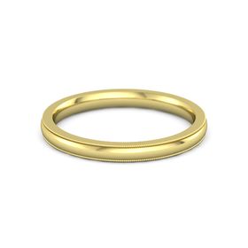 Milgrain Comfort Fit Band (2.5mm Band)