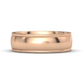 Milgrain Comfort Fit Band (7mm Band)