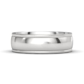 Milgrain Comfort Fit Band (7mm Band)