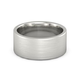 Brushed Finish Flat Comfort Fit Band (10mm Band)