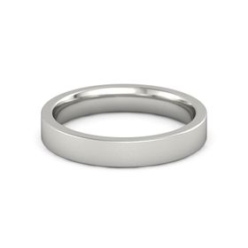 Satin Finish Flat Comfort Fit Band (4mm Band)