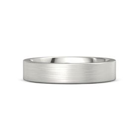 Brushed Finish Flat Comfort Fit Band (5mm Band)
