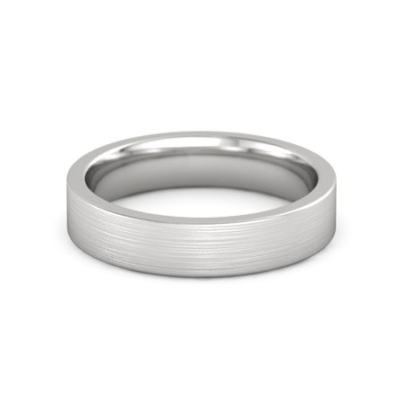 Sterling Silver 5mm Flat Band Ring Sterling Silver 5mm Flat Band Ring