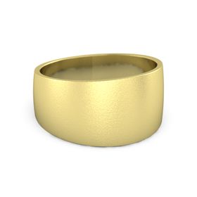 Satin Finish Tapered Half Round Band (12mm Band)